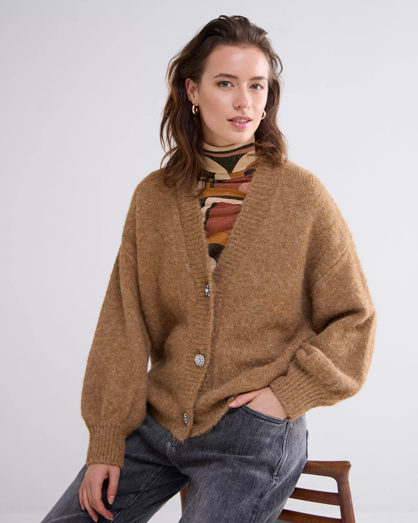 Truien & Vesten>Summum Oversized Vest