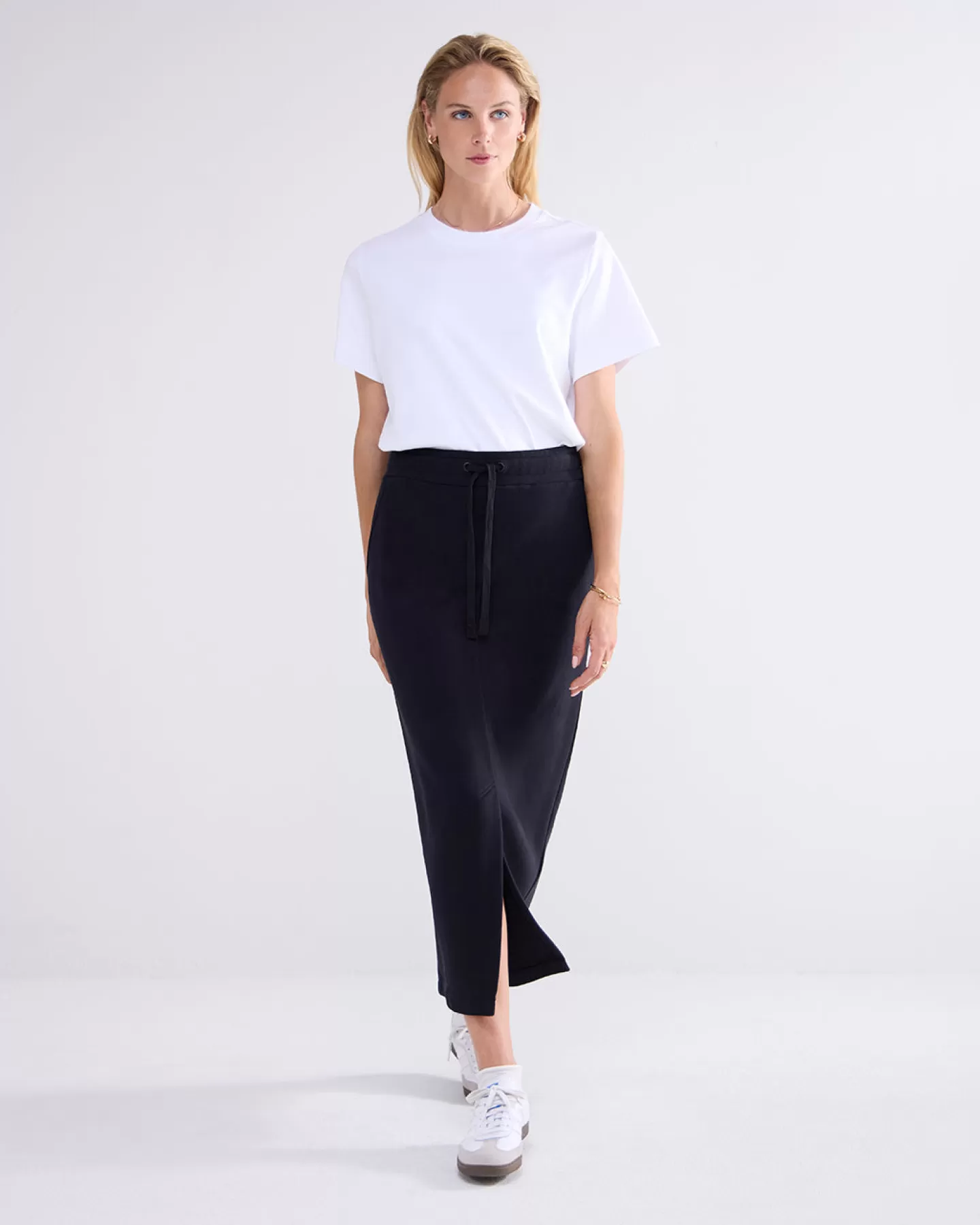 Rokken>Summum Sweatrok Met Elastiek Zwart